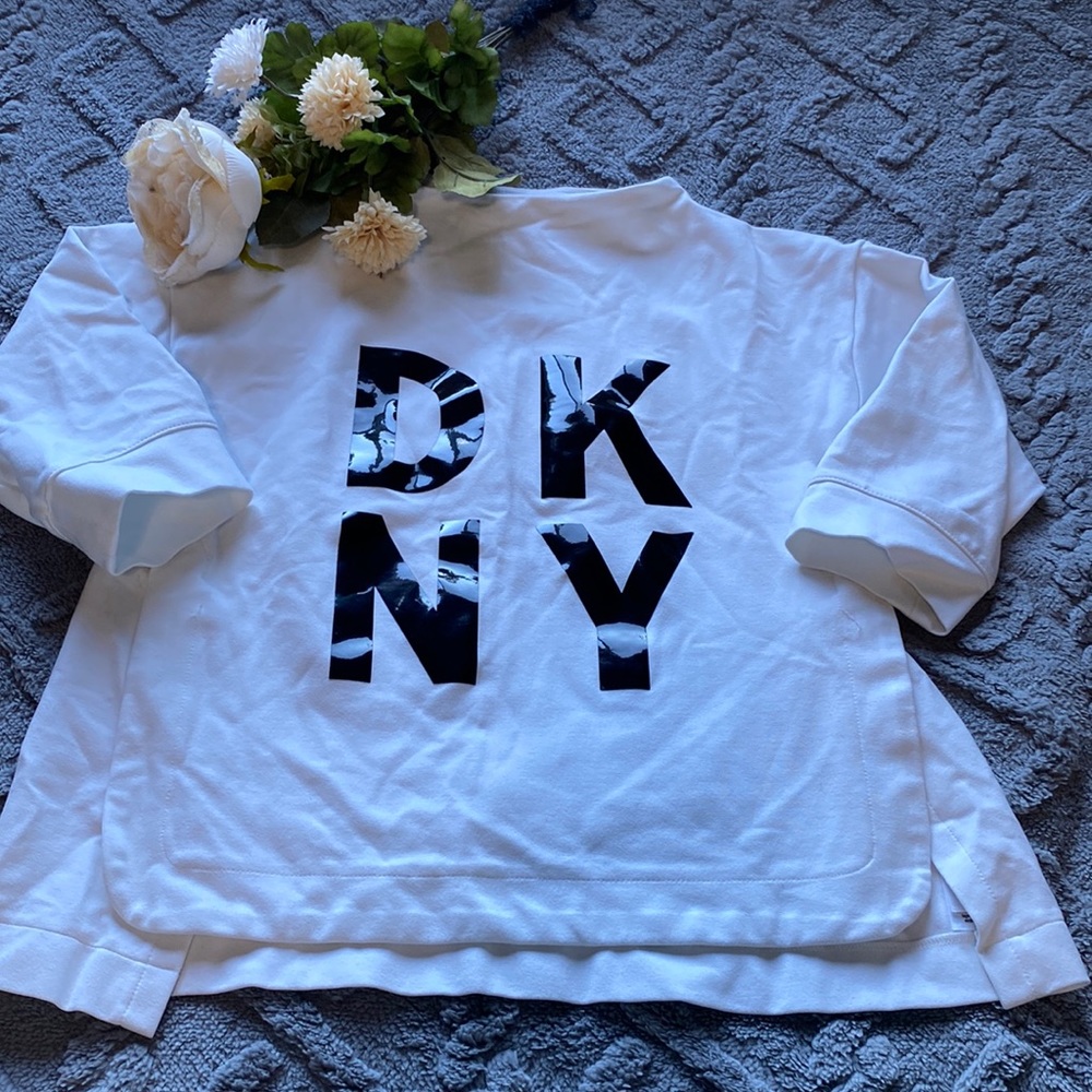 DKNY Sport quarter sleeve sweater